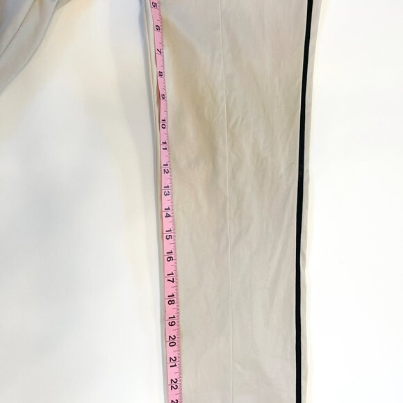 Rag & Bone Handmade in New York Khaki Pants With Black Tuxedo Stripe - 28 US - Picture 9 of 9